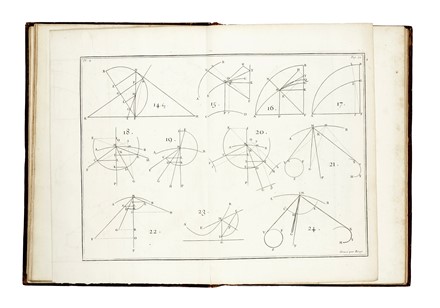  L'Hospital Guillaume Francois Antoine (de) : Analyse des infiniment petits, pour l'intelligence des lignes courbes.  - Asta Libri, autografi e manoscritti - Libreria Antiquaria Gonnelli - Casa d'Aste - Gonnelli Casa d'Aste