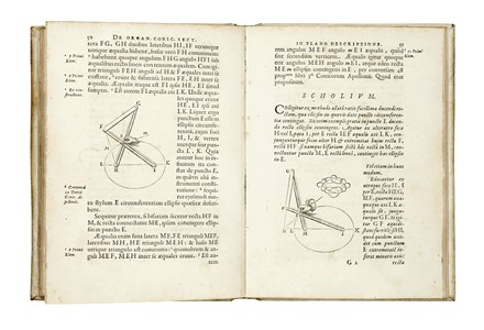  Schooten Franz (van) : De organica conicarum sectionum in plano descriptione, tractatus...  - Asta Libri, autografi e manoscritti - Libreria Antiquaria Gonnelli - Casa d'Aste - Gonnelli Casa d'Aste