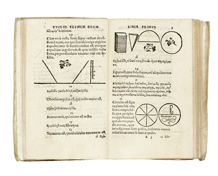  Euclides : Elementorum libri XV...  - Asta Libri, autografi e manoscritti - Libreria Antiquaria Gonnelli - Casa d'Aste - Gonnelli Casa d'Aste