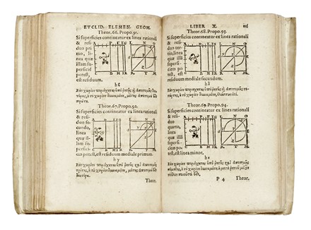  Euclides : Elementorum libri XV...  - Asta Libri, autografi e manoscritti - Libreria Antiquaria Gonnelli - Casa d'Aste - Gonnelli Casa d'Aste