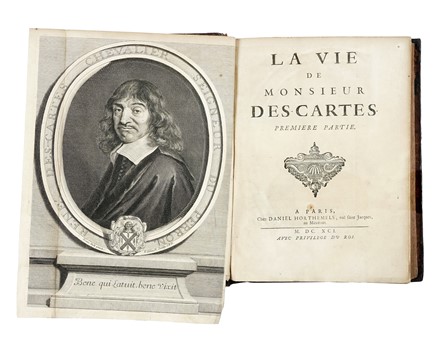  Baillet Adrien : La vie de monsieur Des-Cartes. Premiere (-seconde) partie. Biografia, Scienze tecniche e matematiche, Storia, Diritto e Politica  - Auction Books, Autographs and Manuscripts - Libreria Antiquaria Gonnelli - Casa d'Aste - Gonnelli Casa d'Aste