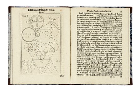  Uffenbach Philipp : De quadratura circuli mechanici, das ist Ein neuer, kurtzer, hochn�sslicher und leichter mechanischer Tractat und Bericht von der Quadratur des Cirkels... Geometria, Scienze tecniche e matematiche  - Auction Books, Autographs and Manuscripts - Libreria Antiquaria Gonnelli - Casa d'Aste - Gonnelli Casa d'Aste