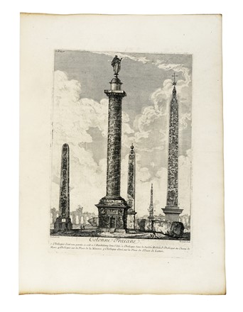  Domenico Montagu  (notizie 1748-1776, ), Jean Barbault  (Viarmes, 1718 - Roma, 1762) : Dodici tavole da Les plus beaux �difices de Rome moderne, ou Recu�il des plus belles v�es des principales �glises, places, palais, fontaines, &c. qui sont dans Rome...  - Asta Arte Antica, Moderna e Contemporanea - Libreria Antiquaria Gonnelli - Casa d'Aste - Gonnelli Casa d'Aste
