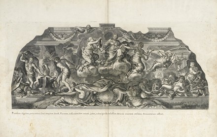  Cornelis Bloemaert  (Utrecht, 1603 - Roma, 1692), Johann Frederich Greuter  (Strasburgo,  - Roma, 1662), Camillo Cungi (Congio)  (Roma o Borgo Sansepolcro,  - Roma, ) : �des Barberin� ad Qvirinalem A Comite Hieronymo Tetio Perusino Descriptae.  - Asta Arte Antica, Moderna e Contemporanea - Libreria Antiquaria Gonnelli - Casa d'Aste - Gonnelli Casa d'Aste