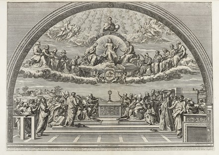  Francesco Faraone Aquila  (Palermo, 1676 - Roma, 1740), Pietro Aquila  (Marsala, 1640 - Alcamo, 1692) : Picturae Raphaelis Sanctij Urbinatis ex aula et conclavisbus palatii Vaticani...  - Asta Arte Antica, Moderna e Contemporanea - Libreria Antiquaria Gonnelli - Casa d'Aste - Gonnelli Casa d'Aste