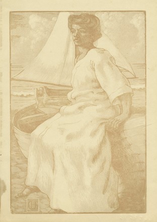  Gino Barbieri  (Cesena, 1885 - Monte Zomo, 1917) : Lotto composto di 3 xilografie.  - Auction Arte Antica, Moderna e Contemporanea - Libreria Antiquaria Gonnelli - Casa d'Aste - Gonnelli Casa d'Aste