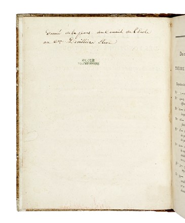  Lagrange Joseph Louis : Theorie des fonctions analytiques, contenant les principes du calcul diff�rentiel... Aritmetica, Napoleonica, Scienze tecniche e matematiche, Storia, Diritto e Politica  - Auction Books, Autographs and Manuscripts - Libreria Antiquaria Gonnelli - Casa d'Aste - Gonnelli Casa d'Aste