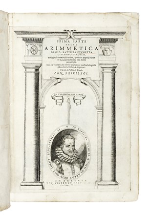  Zucchetta Giovanni Battista : Prima parte della Arimmetica ... cittadino genovese, per la quale con mirabile ordine, et nuove regole si risolve con maravigliosa facilit� ogni dubbio mercantesco. Con un trattato che risolve qualunque quesito bisognoso a Zecchieri, Orefici & Argentari. Scienze tecniche e matematiche, Economia, Aritmetica, Economia, Sociologia, Scienze tecniche e matematiche  - Auction Books, Autographs and Manuscripts - Libreria Antiquaria Gonnelli - Casa d'Aste - Gonnelli Casa d'Aste