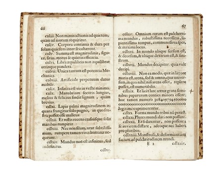  Leunenschloss (von) Johann : De Quantitate Paradoxa Sive Admiranda.  - Asta Libri, autografi e manoscritti - Libreria Antiquaria Gonnelli - Casa d'Aste - Gonnelli Casa d'Aste