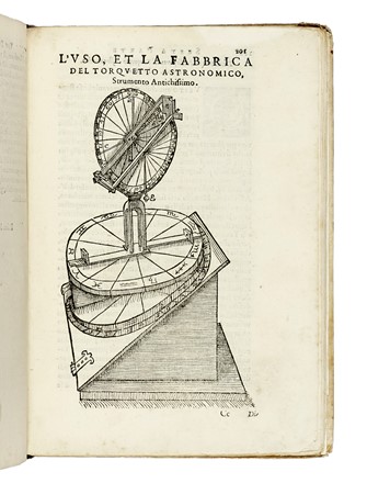  Danti Egnazio : Primo volume dell'uso et fabbrica dell'astrolabio... Strumenti scientifici, Scienze tecniche e matematiche  - Auction Books, Autographs and Manuscripts - Libreria Antiquaria Gonnelli - Casa d'Aste - Gonnelli Casa d'Aste