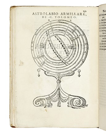  Danti Egnazio : Primo volume dell'uso et fabbrica dell'astrolabio... Strumenti scientifici, Scienze tecniche e matematiche  - Auction Books, Autographs and Manuscripts - Libreria Antiquaria Gonnelli - Casa d'Aste - Gonnelli Casa d'Aste