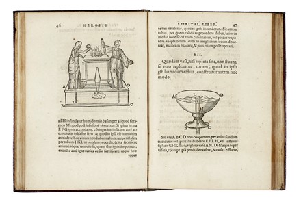  Heron Alexandrinus : Spiritalium liber... Scienze tecniche e matematiche  - Auction Books, Autographs and Manuscripts - Libreria Antiquaria Gonnelli - Casa d'Aste - Gonnelli Casa d'Aste