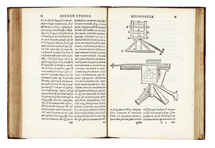  Heron Alexandrinus : Spiritalium liber... Scienze tecniche e matematiche  - Auction Books, Autographs and Manuscripts - Libreria Antiquaria Gonnelli - Casa d'Aste - Gonnelli Casa d'Aste