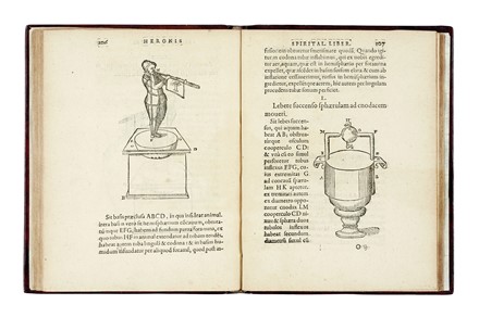  Heron Alexandrinus : Spiritalium liber... Scienze tecniche e matematiche  - Auction Books, Autographs and Manuscripts - Libreria Antiquaria Gonnelli - Casa d'Aste - Gonnelli Casa d'Aste