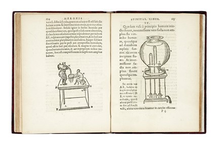  Heron Alexandrinus : Spiritalium liber... Scienze tecniche e matematiche  - Auction Books, Autographs and Manuscripts - Libreria Antiquaria Gonnelli - Casa d'Aste - Gonnelli Casa d'Aste