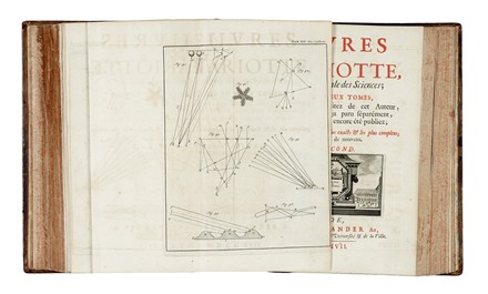  Mariotte Edme : Oeuvres... Tome premier [-second]. Scienze tecniche e matematiche, Geometria, Fisica, Scienze tecniche e matematiche, Scienze tecniche e matematiche  - Auction Books, Autographs and Manuscripts - Libreria Antiquaria Gonnelli - Casa d'Aste - Gonnelli Casa d'Aste