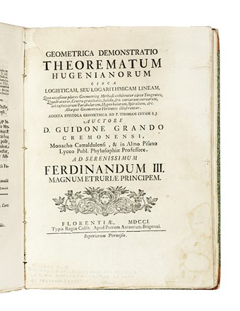  Grandi Guido : Quadratura circuli...  - Asta Libri, autografi e manoscritti - Libreria Antiquaria Gonnelli - Casa d'Aste - Gonnelli Casa d'Aste