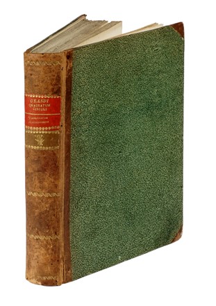  Grandi Guido : Quadratura circuli...  - Asta Libri, autografi e manoscritti - Libreria Antiquaria Gonnelli - Casa d'Aste - Gonnelli Casa d'Aste