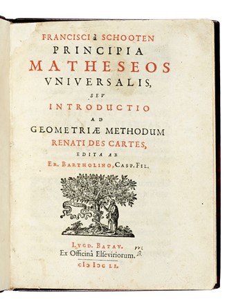  Schooten Franz (van) : Principia matheseos universalis...  - Asta Libri, autografi e manoscritti - Libreria Antiquaria Gonnelli - Casa d'Aste - Gonnelli Casa d'Aste