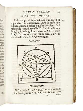  L�otaud Vincent : Examen circuli quadraturae... Scienze tecniche e matematiche, Geometria, Scienze tecniche e matematiche  - Auction Books, Autographs and Manuscripts - Libreria Antiquaria Gonnelli - Casa d'Aste - Gonnelli Casa d'Aste