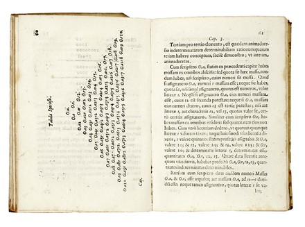  Mengoli Pietro : Geometriae speciosae elementa... Geometria, Scienze tecniche e matematiche, Scienze tecniche e matematiche  - Auction Books, Autographs and Manuscripts - Libreria Antiquaria Gonnelli - Casa d'Aste - Gonnelli Casa d'Aste