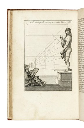  Bosse Abraham : Traite' des pratiques geometrales et perspectives, enseigne'es dans l'Academie Royale de la peinture et sculpture... Geometria  - Auction Books, Autographs and Manuscripts - Libreria Antiquaria Gonnelli - Casa d'Aste - Gonnelli Casa d'Aste