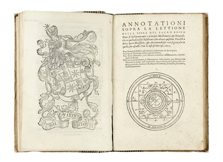  Sacrobosco Ioannes (de), Mauro da Firenze : Sphera volgare novamente tradotta con molte notande additioni... [CON:] Annotationi sopra la lettione della Spera del Sacro Bosco... Astronomia, Strumenti scientifici, Scienze tecniche e matematiche, Americana, Scienze tecniche e matematiche, Scienze tecniche e matematiche, Storia, Diritto e Politica  - Auction Books, Autographs and Manuscripts - Libreria Antiquaria Gonnelli - Casa d'Aste - Gonnelli Casa d'Aste