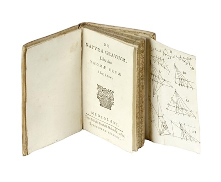  Ceva Tommaso : De natura gravium. Libri duo... [CON:] Opuscula mathematica...  - Asta Libri, autografi e manoscritti - Libreria Antiquaria Gonnelli - Casa d'Aste - Gonnelli Casa d'Aste