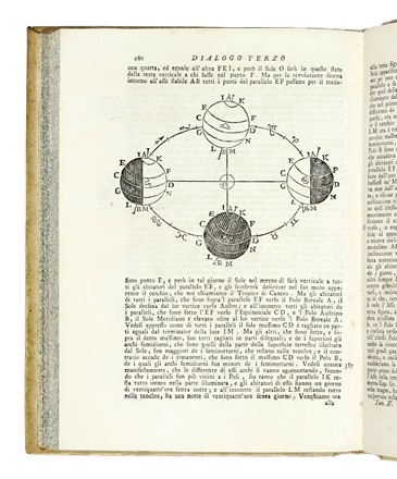  Galilei Galileo : Dialogo [...] dove ne i congressi di quattro giornate si discorre sopra i due massimi sistemi del mondo... Galileiana, Scienze tecniche e matematiche, Scienze tecniche e matematiche  - Auction Books, Autographs and Manuscripts - Libreria Antiquaria Gonnelli - Casa d'Aste - Gonnelli Casa d'Aste