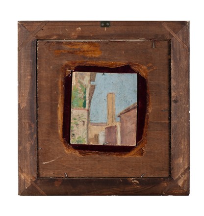  Telemaco Signorini  (Firenze, 1835 - 1901) : Pini marittimi.  - Asta Arte Antica, Moderna e Contemporanea [parte II] - Libreria Antiquaria Gonnelli - Casa d'Aste - Gonnelli Casa d'Aste