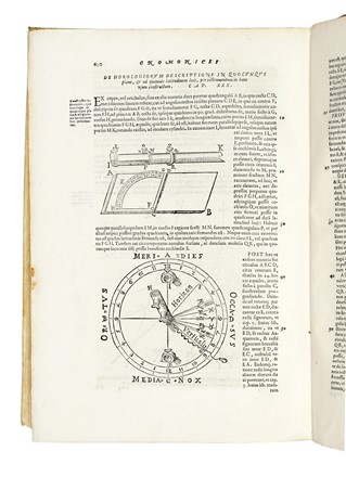  Clavius Christophorus : Gnomonices libri octo... Scienze tecniche e matematiche, Gnomonica - Meridiane e Orologi, Scienze tecniche e matematiche  - Auction Books, Autographs and Manuscripts - Libreria Antiquaria Gonnelli - Casa d'Aste - Gonnelli Casa d'Aste