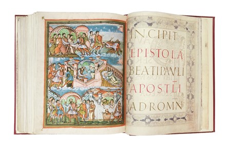 Bibbia di S.Paolo fuori le mura. Facsimili, Bibbia, Collezionismo e Bibliografia, Religione  - Auction Books, Autographs and Manuscripts - Libreria Antiquaria Gonnelli - Casa d'Aste - Gonnelli Casa d'Aste