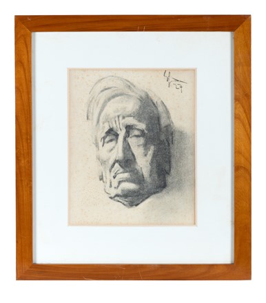  Enrico Sacchetti  (Roma, 1877 - Firenze, 1969) : Ritratto di Ferdinando Martini.  - Asta Arte Antica, Moderna e Contemporanea [parte II] - Libreria Antiquaria Gonnelli - Casa d'Aste - Gonnelli Casa d'Aste