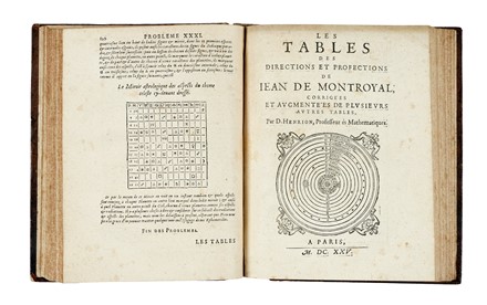  Henrion Didier, Regiomontanus Iohannes : Memoires mathematiques, recueillis et dressez en faueur de la noblesse fran�oise... Scienze tecniche e matematiche, Architettura Militare, Architettura  - Auction Books, Autographs and Manuscripts - Libreria Antiquaria Gonnelli - Casa d'Aste - Gonnelli Casa d'Aste