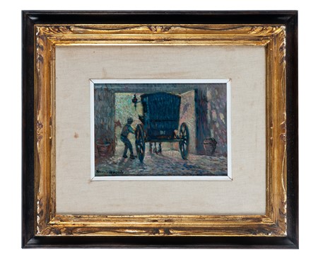  Benvenuto Benvenuti  (Livorno, 1881 - Antignano, 1959) : Carro.  - Asta Arte Antica, Moderna e Contemporanea [parte II] - Libreria Antiquaria Gonnelli - Casa d'Aste - Gonnelli Casa d'Aste