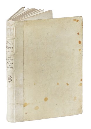  Della Rena Cosimo : Della serie degli antichi duchi e marchesi di Toscana con altre notizie dell'imperio romano e del regno de' Goti e de' Longobardi parte prima... Storia locale, Genealogia  - Auction Books, Autographs and Manuscripts - Libreria Antiquaria Gonnelli - Casa d'Aste - Gonnelli Casa d'Aste