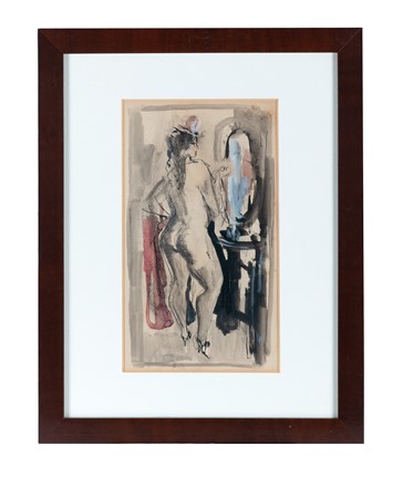  Konstantin Ivanovich Rudakov  (San Pietroburgo, 1891 - 1949) : Lotto composto di 3 disegni.  - Asta Arte Antica, Moderna e Contemporanea [parte II] - Libreria Antiquaria Gonnelli - Casa d'Aste - Gonnelli Casa d'Aste