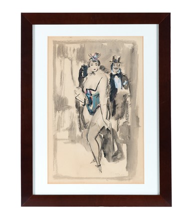  Konstantin Ivanovich Rudakov  (San Pietroburgo, 1891 - 1949) : Lotto composto di 3 disegni.  - Asta Arte Antica, Moderna e Contemporanea [parte II] - Libreria Antiquaria Gonnelli - Casa d'Aste - Gonnelli Casa d'Aste