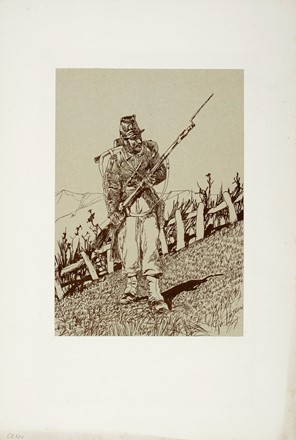  Giovanni Fattori  (Livorno, 1825 - Firenze, 1908) : 20 ricordi dal vero.  - Auction Arte Antica, Moderna e Contemporanea [parte II] - Libreria Antiquaria Gonnelli - Casa d'Aste - Gonnelli Casa d'Aste