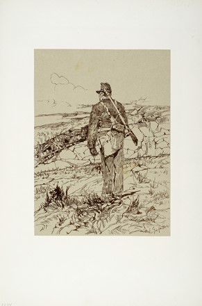  Giovanni Fattori  (Livorno, 1825 - Firenze, 1908) : 20 ricordi dal vero.  - Auction Arte Antica, Moderna e Contemporanea [parte II] - Libreria Antiquaria Gonnelli - Casa d'Aste - Gonnelli Casa d'Aste