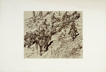  Giovanni Fattori  (Livorno, 1825 - Firenze, 1908) : 20 ricordi dal vero.  - Auction Arte Antica, Moderna e Contemporanea [parte II] - Libreria Antiquaria Gonnelli - Casa d'Aste - Gonnelli Casa d'Aste