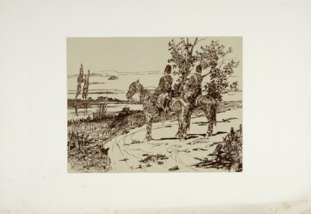  Giovanni Fattori  (Livorno, 1825 - Firenze, 1908) : 20 ricordi dal vero.  - Auction Arte Antica, Moderna e Contemporanea [parte II] - Libreria Antiquaria Gonnelli - Casa d'Aste - Gonnelli Casa d'Aste