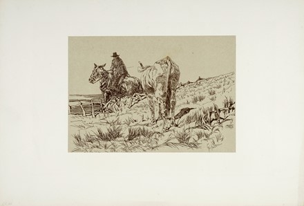 Giovanni Fattori  (Livorno, 1825 - Firenze, 1908) : 20 ricordi dal vero.  - Auction Arte Antica, Moderna e Contemporanea [parte II] - Libreria Antiquaria Gonnelli - Casa d'Aste - Gonnelli Casa d'Aste