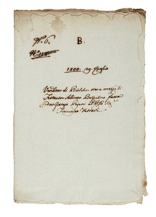 Raccolta di 15 documenti pergamenacei e 2 cartacei.  - Asta Libri, Autografi e Manoscritti - Libreria Antiquaria Gonnelli - Casa d'Aste - Gonnelli Casa d'Aste