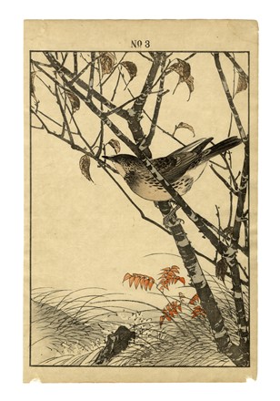  Maekawa Bunrei  (Kyoto, 1837 - 1917) : Sei tavole da Bunrei gafu  (Manuale di pittura di Bunrei).  - Asta Arte Antica, Moderna e Contemporanea [parte I] - Libreria Antiquaria Gonnelli - Casa d'Aste - Gonnelli Casa d'Aste