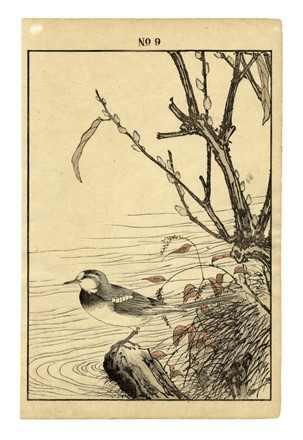  Maekawa Bunrei  (Kyoto, 1837 - 1917) : Sei tavole da Bunrei gafu  (Manuale di pittura di Bunrei).  - Asta Arte Antica, Moderna e Contemporanea [parte I] - Libreria Antiquaria Gonnelli - Casa d'Aste - Gonnelli Casa d'Aste