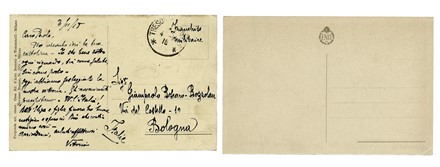  Autori vari : Lotto composto di 14 cartoline incise.  Giulio Aristide Sartorio  (Roma, 1860 - 1932), Marcello Dudovich  (Trieste, 1878 - Milano, 1962)  - Asta Arte Antica, Moderna e Contemporanea [parte II] - Libreria Antiquaria Gonnelli - Casa d'Aste - Gonnelli Casa d'Aste