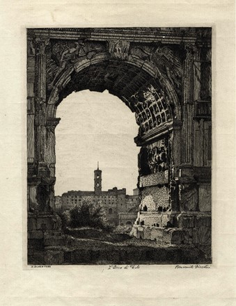  Benvenuto Disertori  (Trento, 1887 - Milano, 1969) : Lotto composto di 2 incisioni.  - Auction Arte Antica, Moderna e Contemporanea [parte II] - Libreria Antiquaria Gonnelli - Casa d'Aste - Gonnelli Casa d'Aste