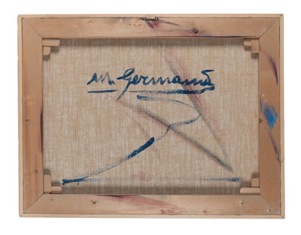  Mimmo German�  (Catania, 1944 - 1992) : Senza titolo.  - Asta Arte Antica, Moderna e Contemporanea [parte II] - Libreria Antiquaria Gonnelli - Casa d'Aste - Gonnelli Casa d'Aste