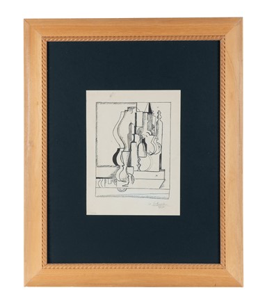  Le Corbusier [pseud. di Jeanneret-Gris Charles-Edouard]  (La Chaux-de-Fonds, 1887 - Roccabruna, 1965) : Sans Titre.  - Auction Arte Antica, Moderna e Contemporanea [parte II] - Libreria Antiquaria Gonnelli - Casa d'Aste - Gonnelli Casa d'Aste